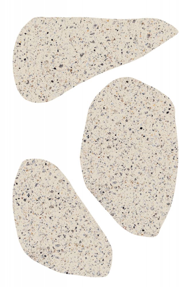 Speckled Fragments by uplusmestudio — canvas wall art