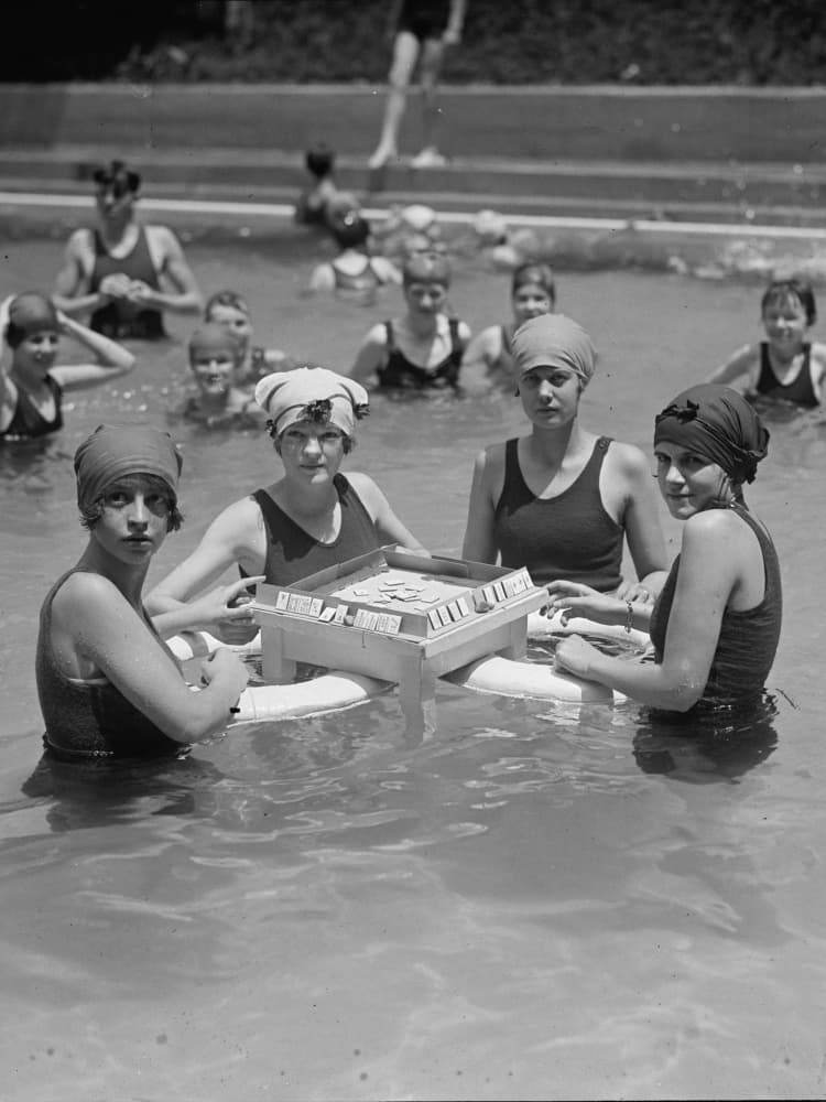Vintage Pool Game by Pictufy Studio IV — canvas wall art