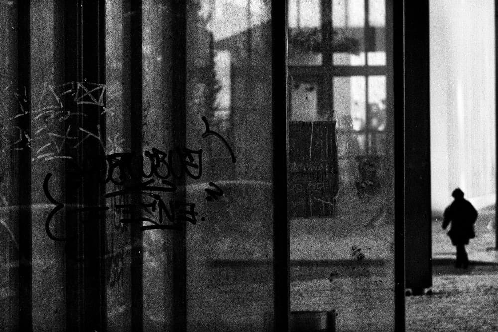 Gritty City Walk by Paulo Abrantes — canvas wall art
