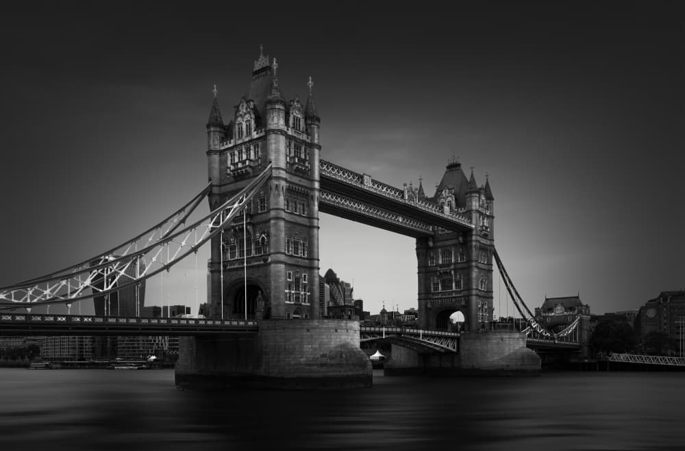 Tower Bridge London by Helena GARCIA HUERTAS — canvas wall art