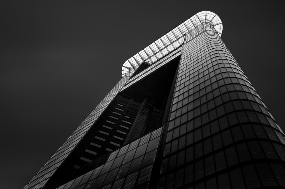 Dramatic Urban Architecture by Jef Van den Houte — canvas wall art