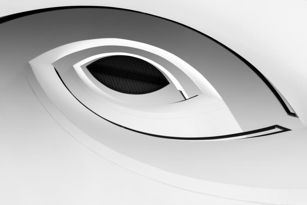 Sleek Architectural Curves by Roswitha Schleicher-Schwarz — canvas wall art