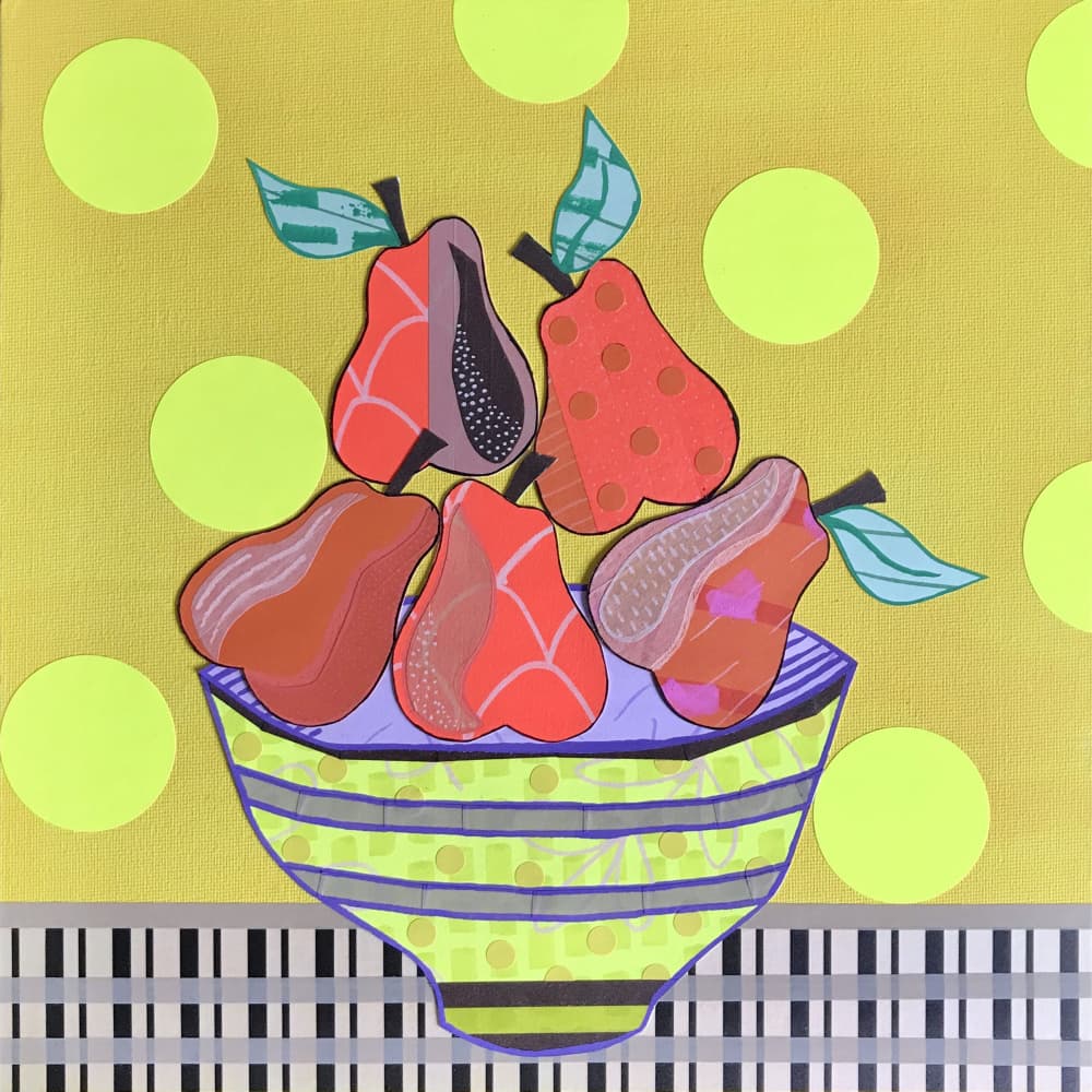 Pears and Tears by David Galan — canvas wall art
