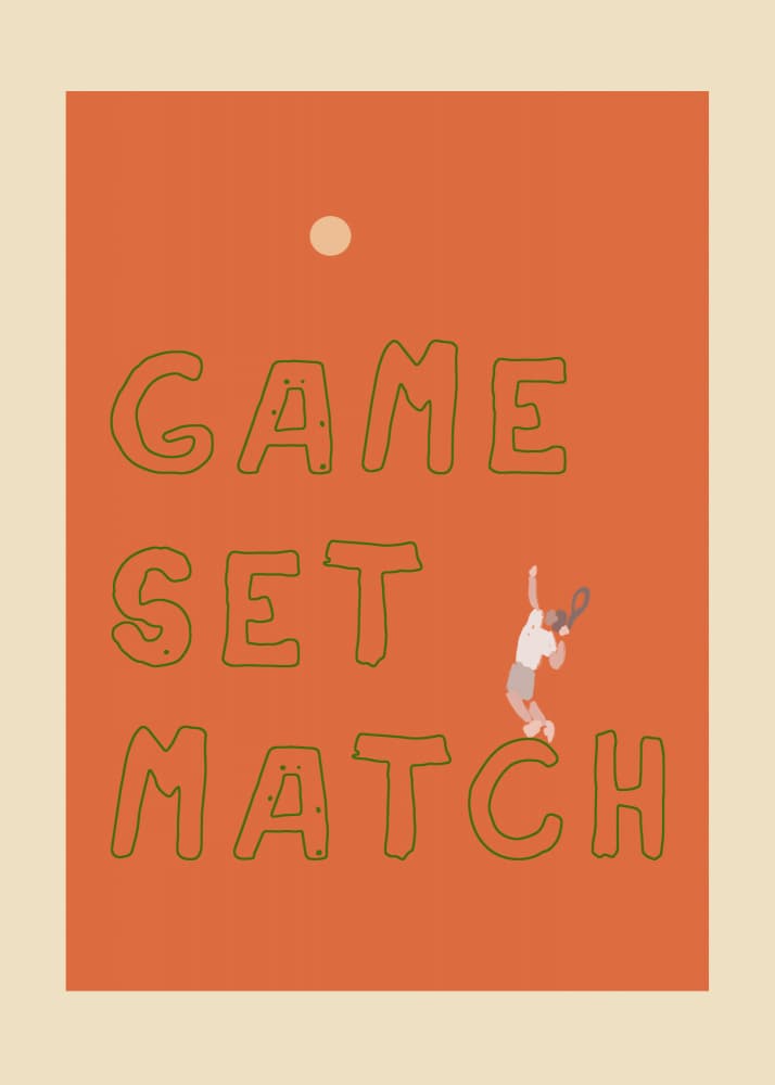 Gamesetmatch by Treechild — canvas wall art