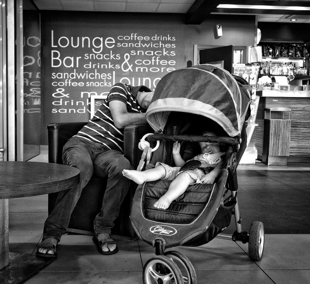 Quiet Cafe Moment by Lorenzo Grifantini — canvas wall art