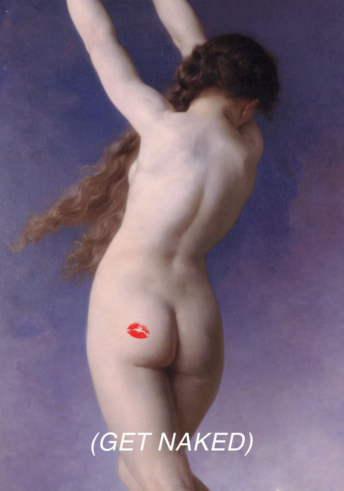 Get Naked by Athene Fritsch — canvas wall art