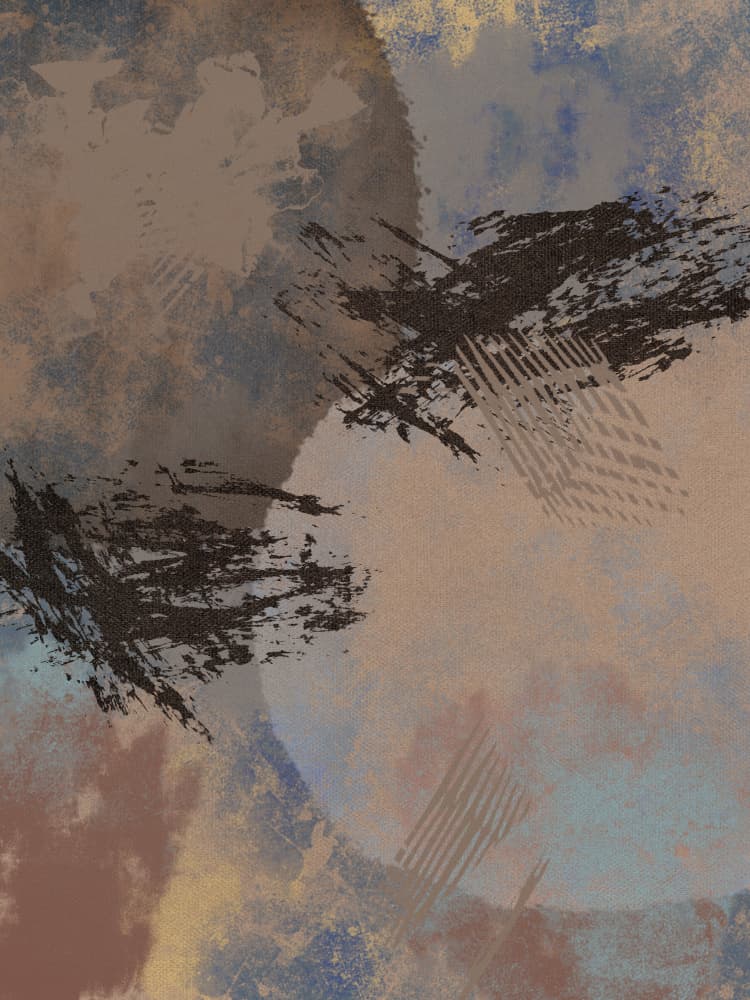 Abstract Earth Tones by Imaginative — canvas wall art