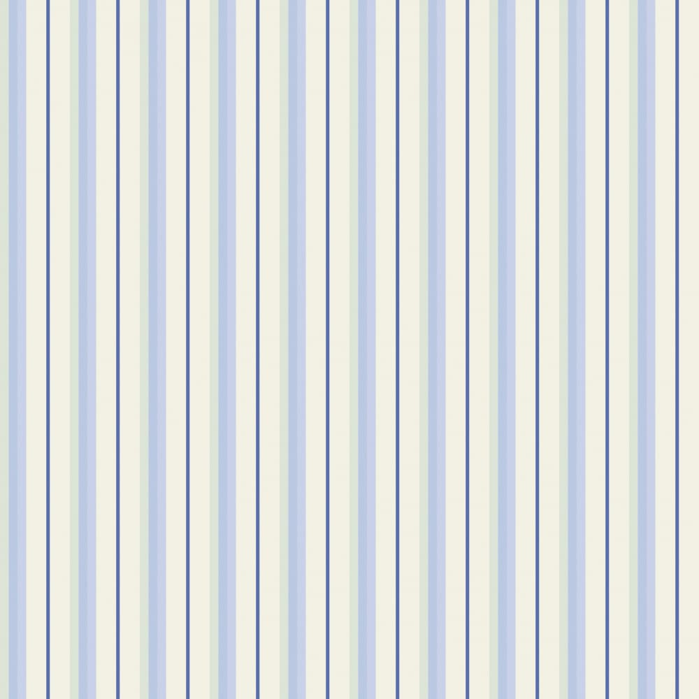 Pastel Blue Stripes by Annick — canvas wall art