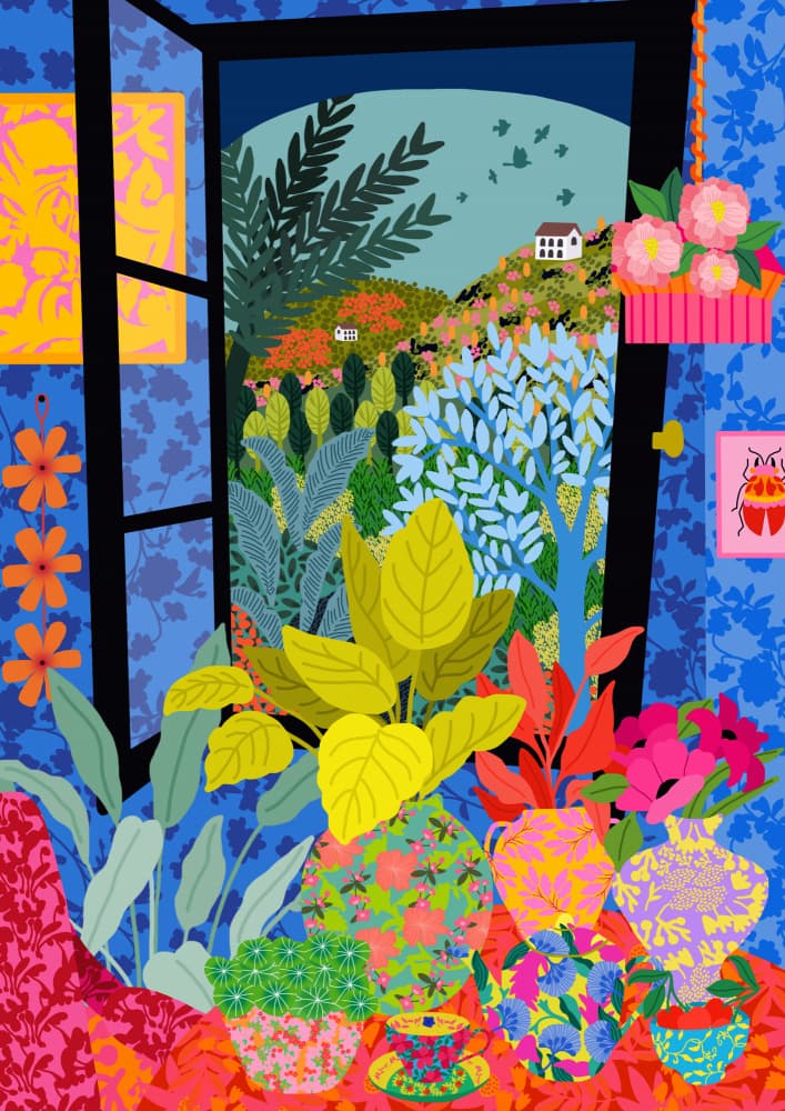 View From My Window by Rafaela Mascaro — canvas wall art