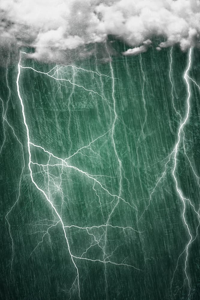 Dramatic Lightning Storm by Ema Paraschiv — canvas wall art