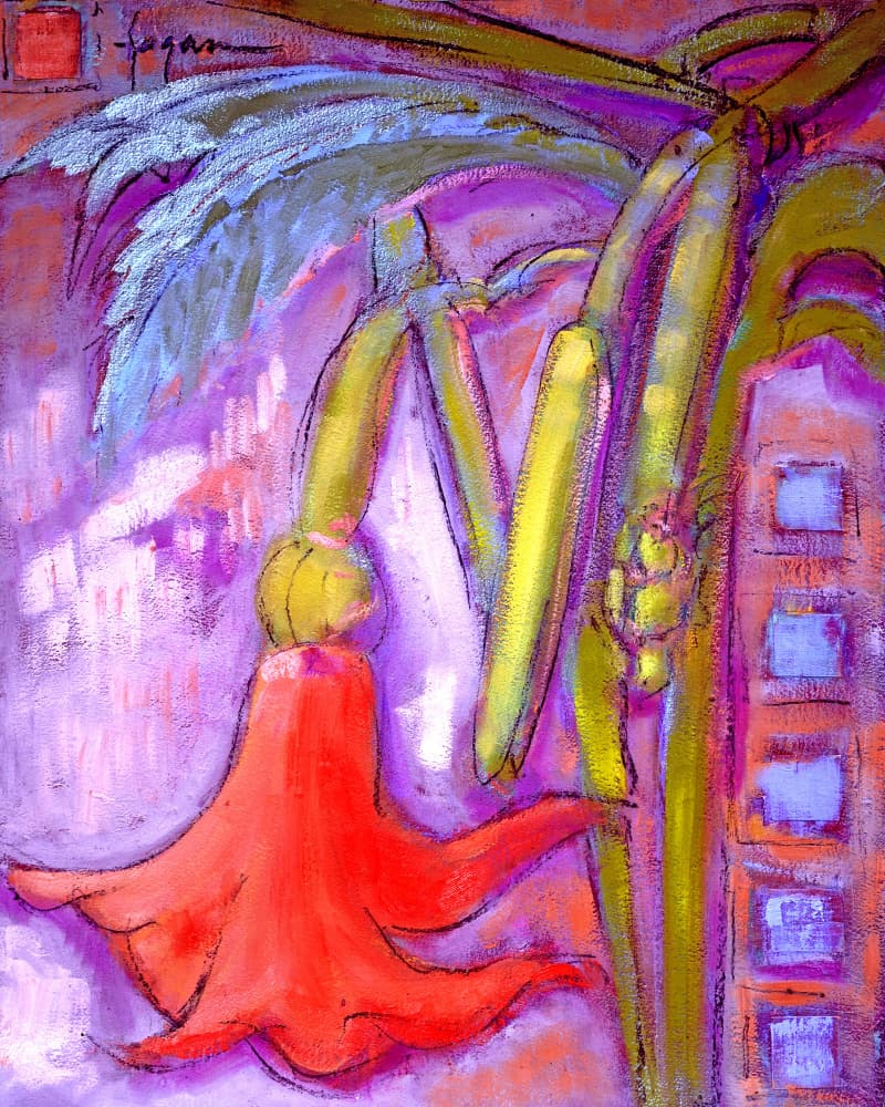 Surreal Blooming Moment by Dorothy Fagan — canvas wall art