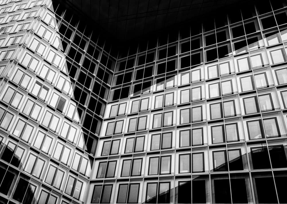 Abstract Urban Geometry by Martin Steeb — canvas wall art