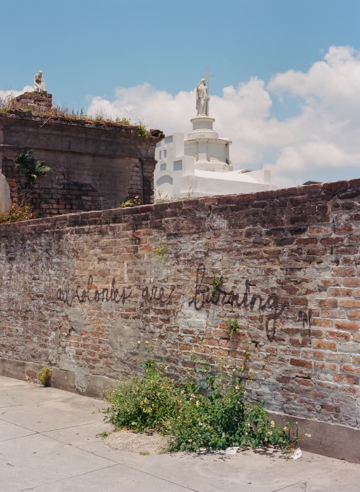New Orleans Graffiti Wall by Bethany Young — canvas wall art