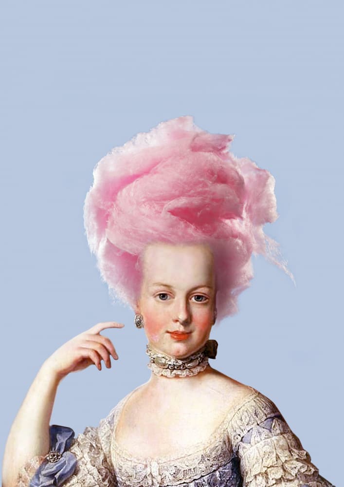 Cotton Candy Queen by Artem Pozdniakov — canvas wall art