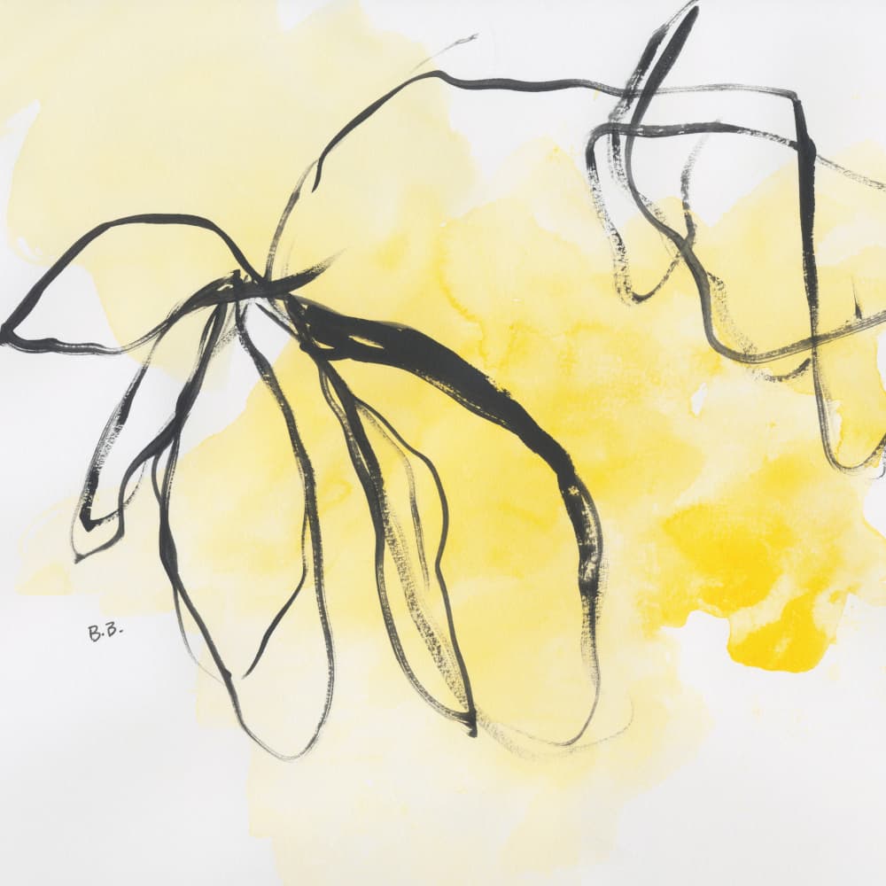 Life in Yellow 2 by Bronwyn Baker — canvas wall art