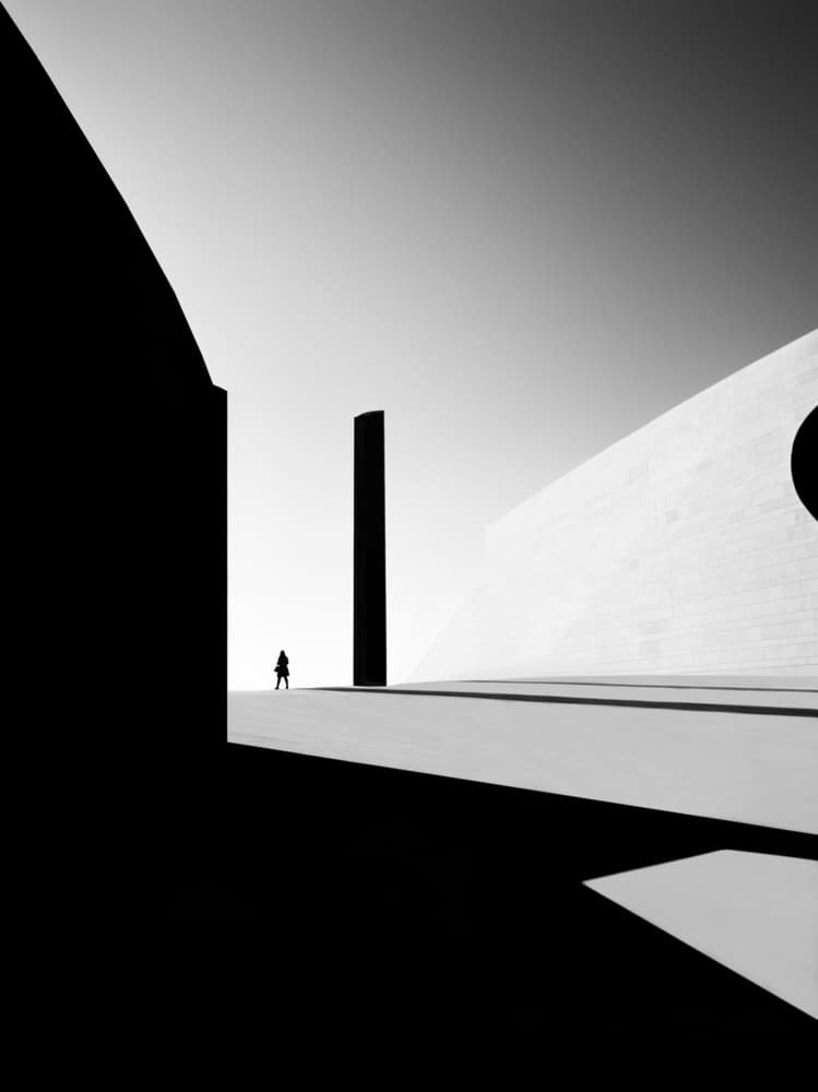 Architectural Solitude by Florentinus Joseph — canvas wall art