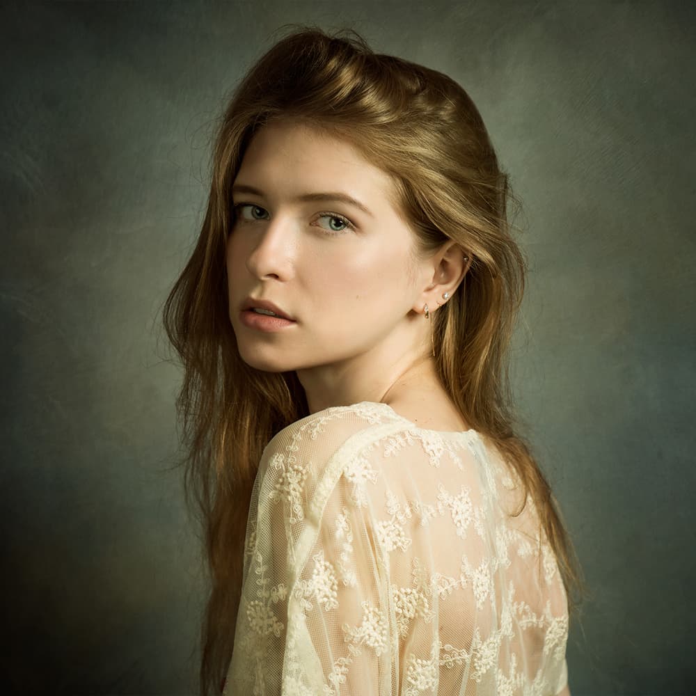 Ethereal Woman by Mike Darzi — canvas wall art