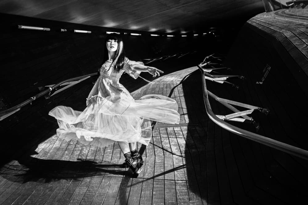 Graceful Dancer Architecture by TORU MATSUNAGA — canvas wall art