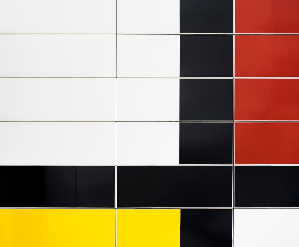 Bold Geometric Panels by Greetje van Son — canvas wall art