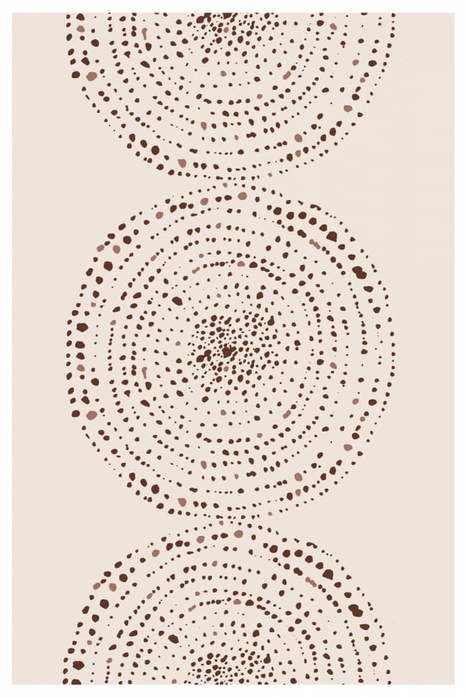 Concentric Whispers by THE MIUUS STUDIO — canvas wall art