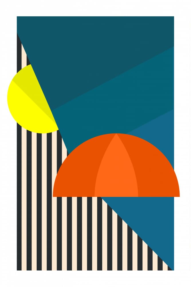 British Weather by Frankie Kerr-Dineen — canvas wall art