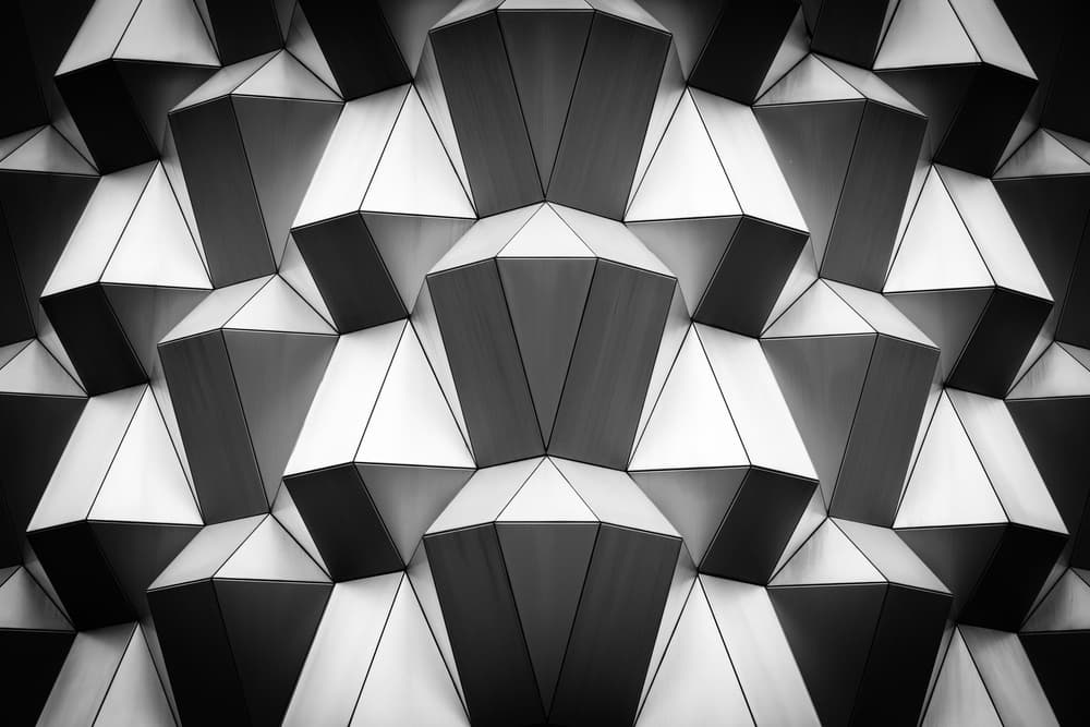 Abstract Geometric Pattern by Peter Pfeiffer — canvas wall art