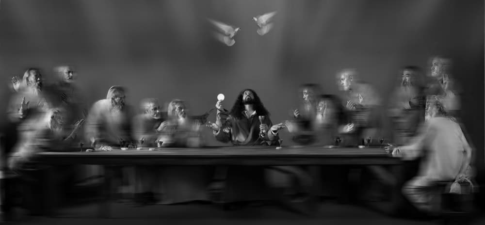 Ethereal Last Supper by Rawisyah Aditya — canvas wall art