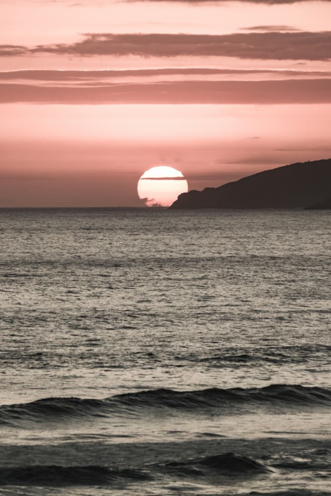 Crimson Horizon by Shot by Clint — canvas wall art