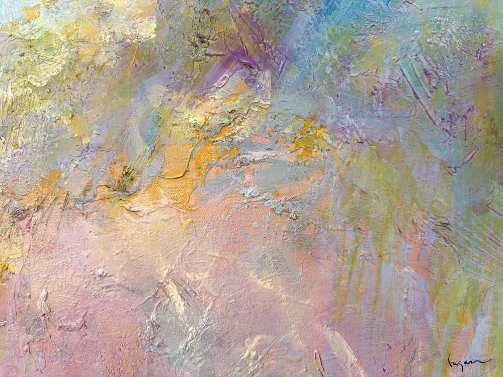 Dreamy Pastels by Dorothy Fagan — canvas wall art