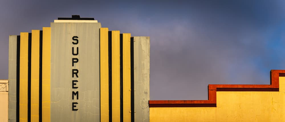 Supreme Art Deco Facade by Ralph McConaghy — canvas wall art