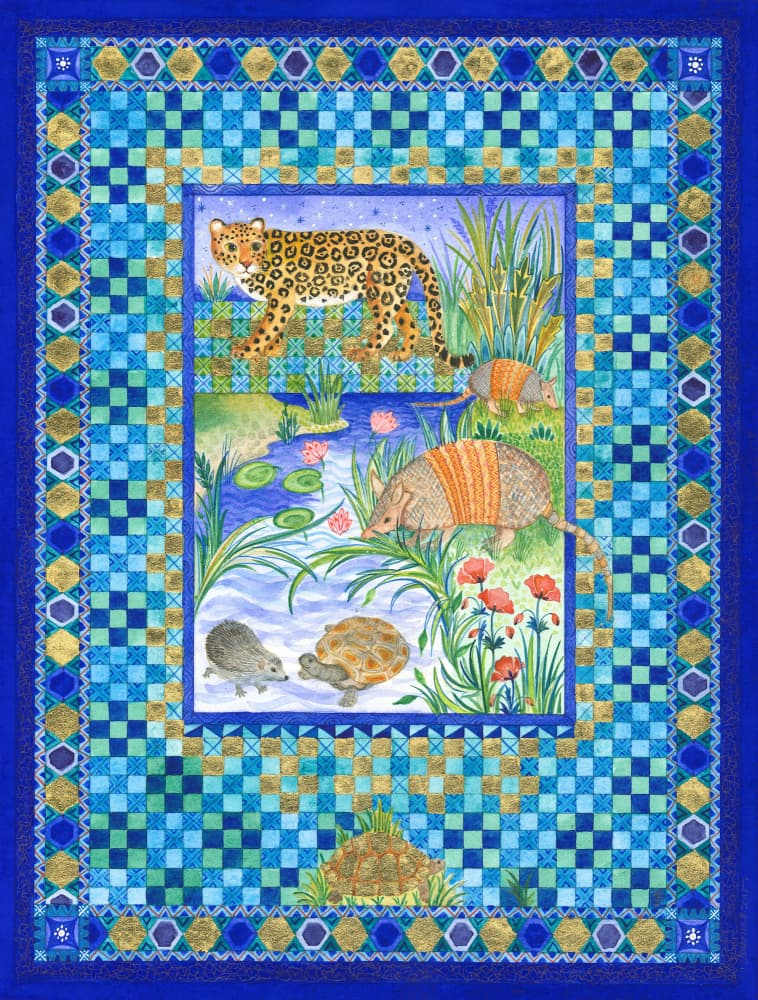 The Beginning of the Armadillos by Isabelle Brent — canvas wall art