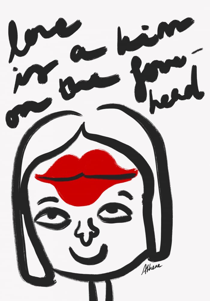 Love Is by Athene Fritsch — canvas wall art