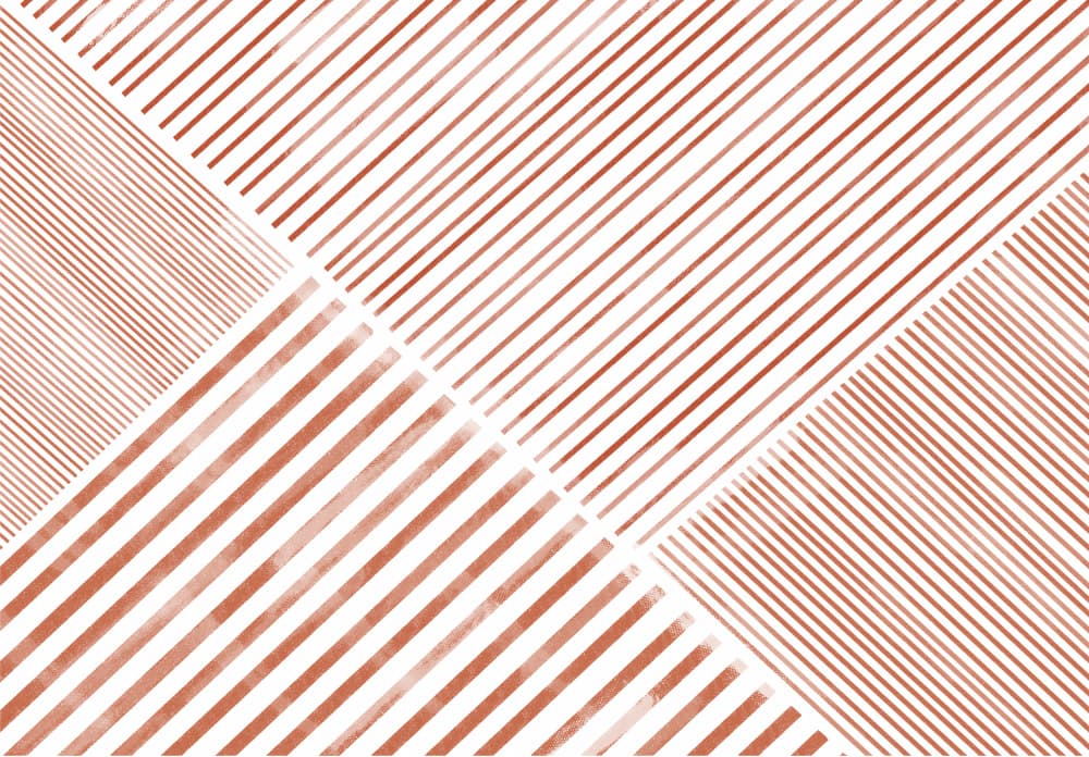 Striped Geometry by THE MIUUS STUDIO — canvas wall art