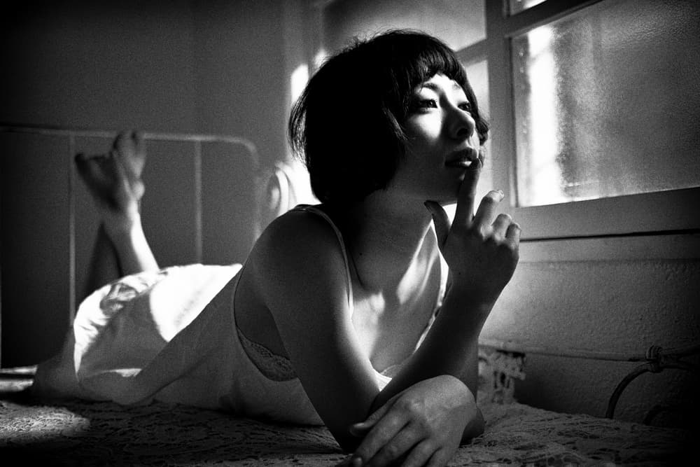 Pensive Woman By Window by Masatoshi Washimi — canvas wall art
