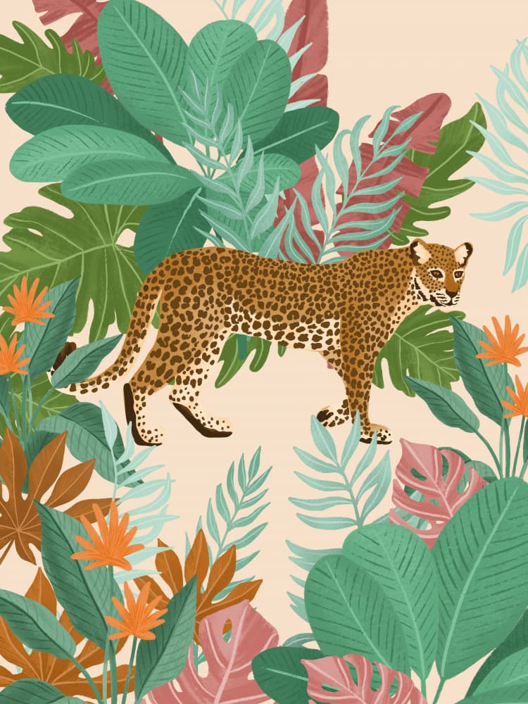 Botanic Paradise by Goed Blauw — canvas wall art