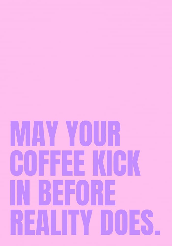 Coffee vs. Reality by Athene Fritsch — canvas wall art