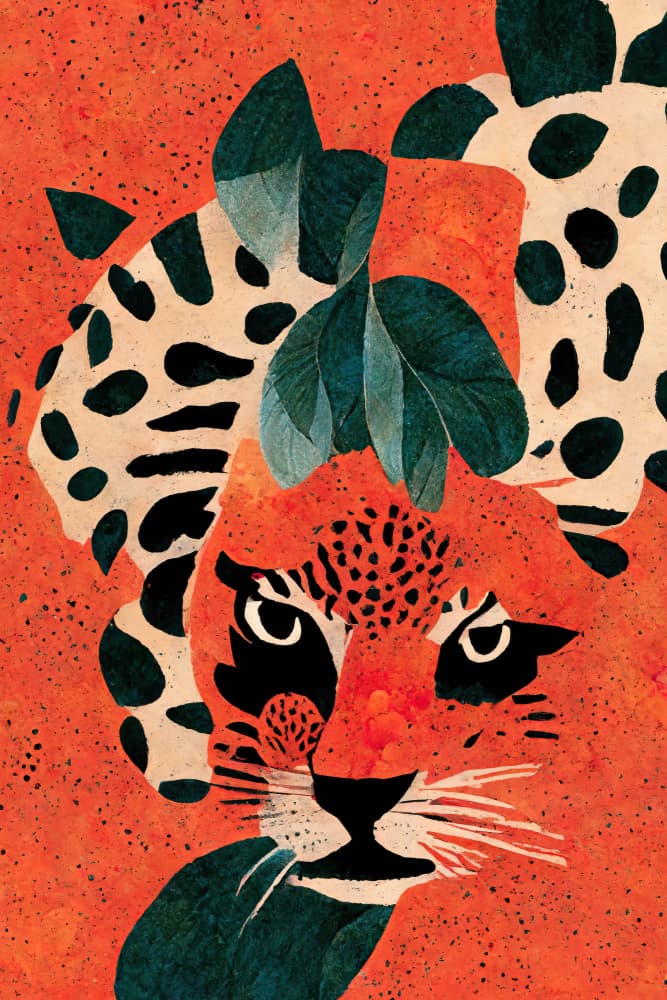 Jaguar's Gaze by Treechild — canvas wall art