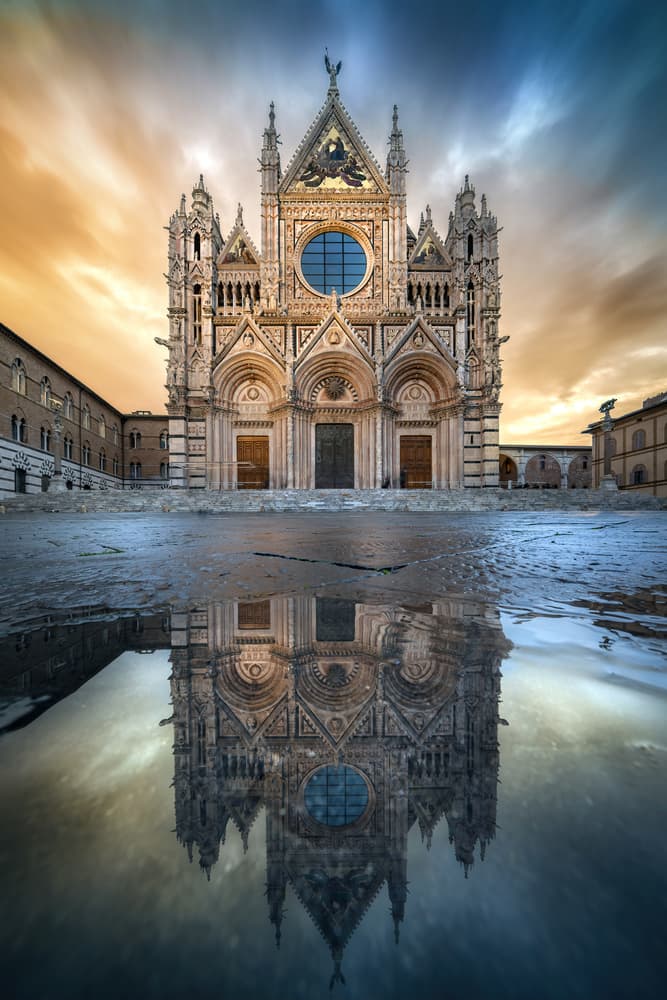 Majestic Siena Reflection by Alberto Ghizzi Panizza — canvas wall art