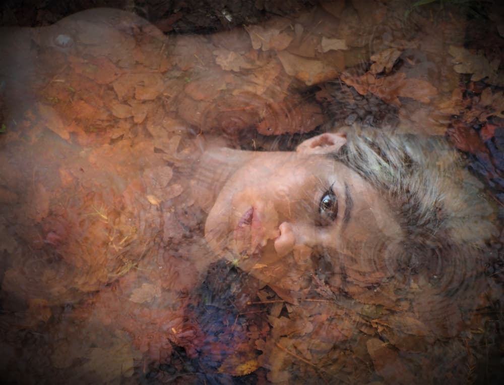 Ethereal Autumn Woman by Cristian Andreescu — canvas wall art