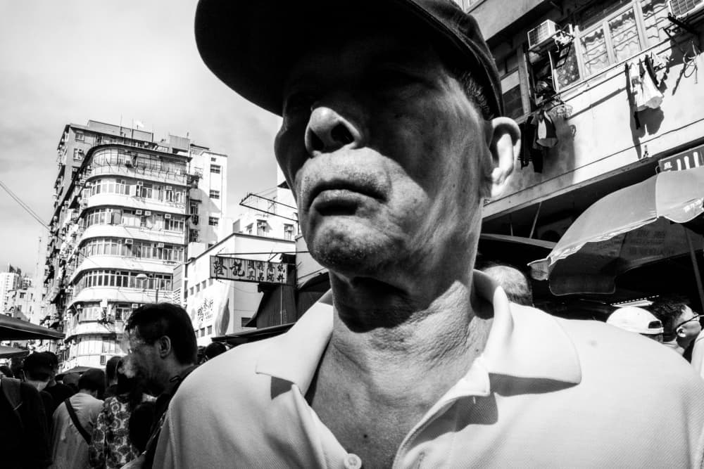 Candid City Gaze by Craig Meakin — canvas wall art