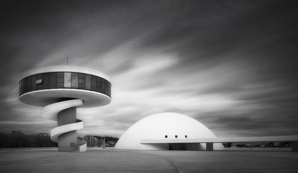 Modern Spiral Dome by Oskar Baglietto — canvas wall art