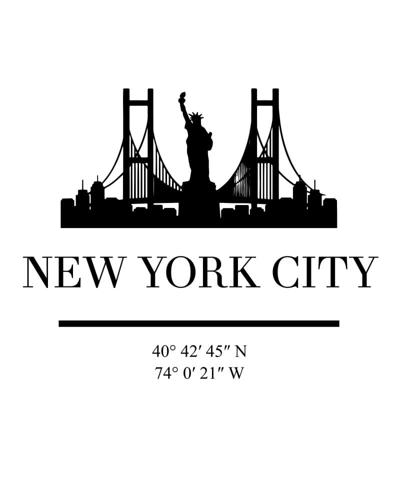 Iconic New York City by Emiliano Deificus — canvas wall art