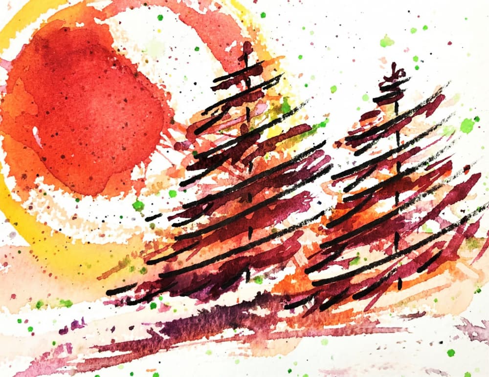 Forest Tree by Anda Bieza — canvas wall art