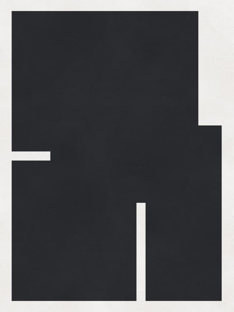 Abstract Geometric Shapes by Vitor Costa — canvas wall art