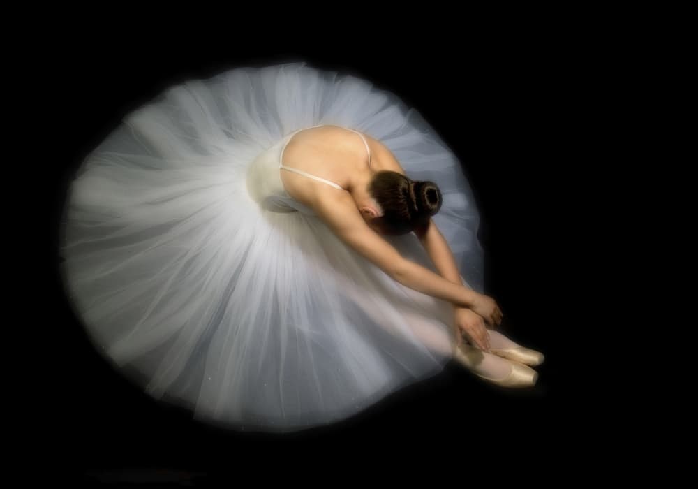 Elegant Ballerina Pose