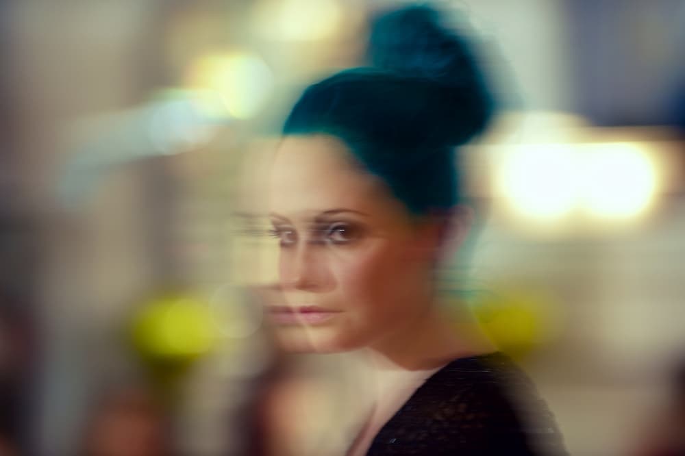 Dreamy Teal Portrait by Rui Caria — canvas wall art