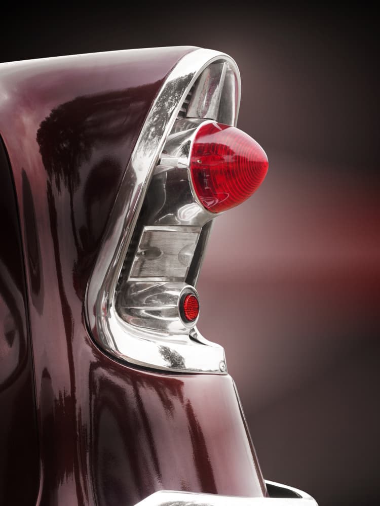 Classic Car Taillight by Beate Gube — canvas wall art