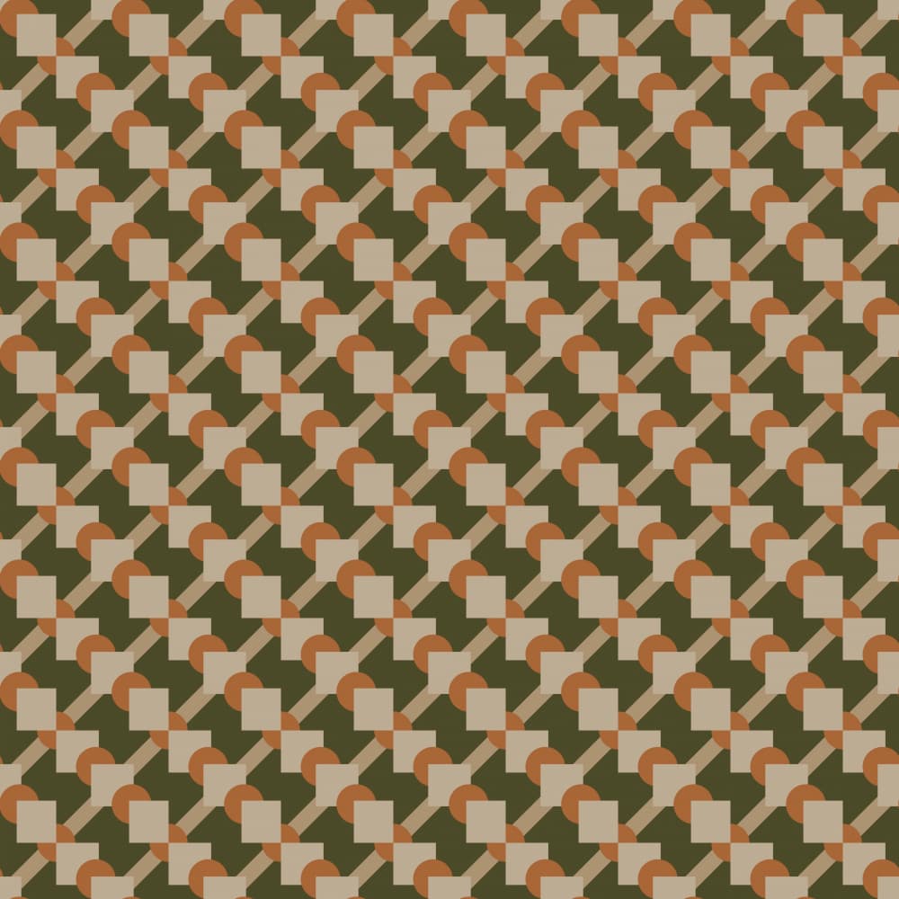 Green Geometric Pattern