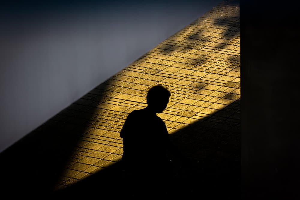 Figure In Golden Light by Fengshou . Lin 林峰守 — canvas wall art