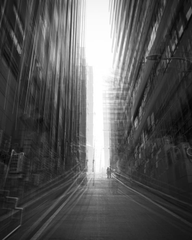 Urban Path To Light by Wanjae Choi — canvas wall art